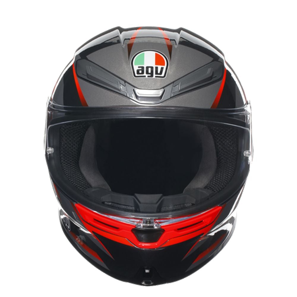 AGV من أي جي في K6 S E2206 Mplk Slashcut Black خوذة كي6 - BOOST BOX PERFORMANCE AGV206301O4MY004 - 1