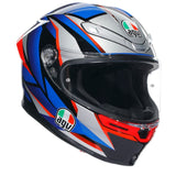 AGV من أي جي في K6 S E2206 Mplk Slashcut Blue خوذة  كي6