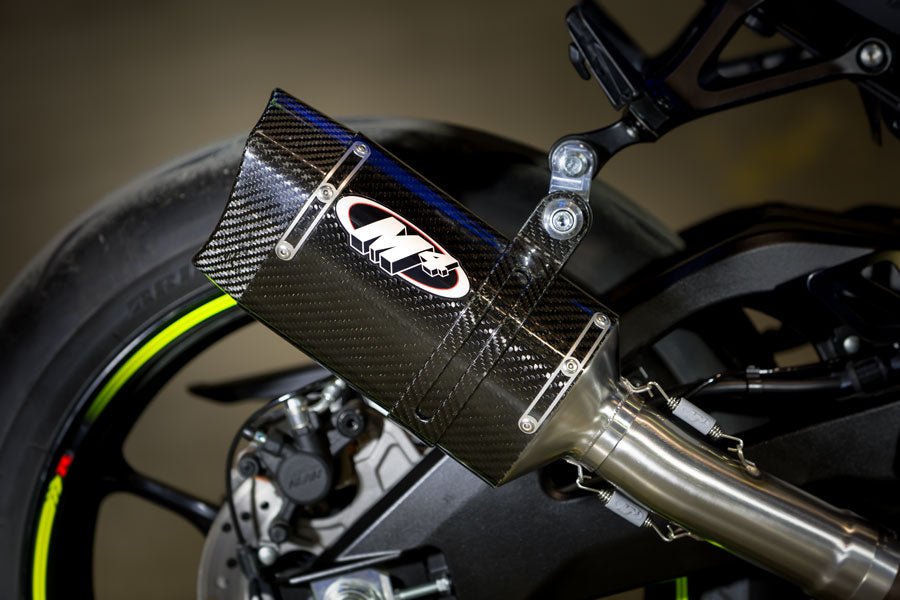أم4 فول سيستيم مع أنبوب تيتانيوم و مخرج تيك1 كربون (2017 - 2024 Suzuki GSX - R1000) - BOOST BOX PERFORMANCE M4 EXHAUSTSU9154MT