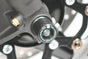 Load image into Gallery viewer, أر&amp;جي حماية وسط العجلة الأمامية سوزوكي هيابوسا 2008 - 2020 - BOOST BOX PERFORMANCE R&amp;G_RacingFP0075BK