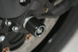 Load image into Gallery viewer, أر&amp;جي حماية وسط العجلة الأمامية سوزوكي هيابوسا 2008 - 2020 - BOOST BOX PERFORMANCE R&amp;G_RacingFP0075BK