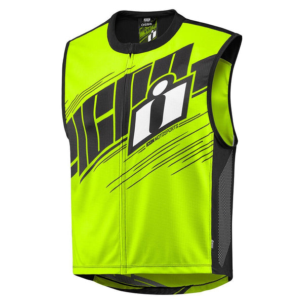 أصفر - ICON من آيكون VEST MIL - SPEC2 سترة عاكسة ميل سبيك - BOOST BOX PERFORMANCE Rideicon089144
