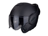 SCORPION EXO-TECH EVO BLACK MATT MODULAR HELMET 