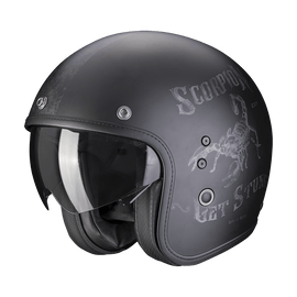 أسود - SCORPIONمن سكوربيون Belfast Evo Pique خوذة بيل فاست بيك - BOOST BOX PERFORMANCE SCORPION EXOBelfast - Black - Silver - 1