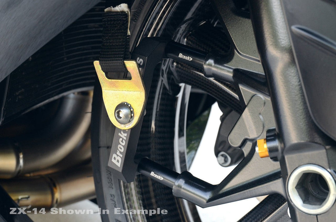 Brake Caliper Delete Spacer Set for Suzuki Hayabusa (08–12) – Lightweight CNC-Machined Front-End Mod