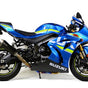 Brock’s Predator Full System for GSX-R1000/R – Electro-Black Stainless Muffler and Lightweight Design