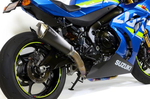 بروكس بريداتور فول سيستيم كاتم صوت أسود (GSX - R1000/R (17 - 20)) - BOOST BOX PERFORMANCE Brock’s Performance571166