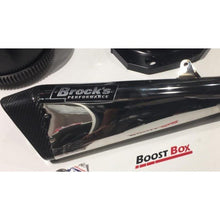 تحميل الصورة في عارض المعرض ، Brock’s Penta-Carbon 15&quot; Polished Muffler – Full Exhaust System for Suzuki Hayabusa (1999–2025)
