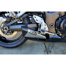 تحميل الصورة في عارض المعرض ، Brock’s Penta-Carbon 15&quot; Polished Muffler – Full Exhaust System for Suzuki Hayabusa (1999–2025)