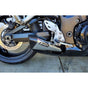 Load image into Gallery viewer, Brock’s Penta-Carbon 15" Polished Muffler – Full Exhaust System for Suzuki Hayabusa (1999–2025)