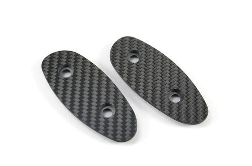 Mirror Block Off Plate Set Carbon Fiber Suzuki Hayabusa (99-20)