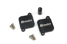 Brock’s Performance PAIR Block Off Plates for Suzuki Hayabusa (2008–2025) | Boost Box 
