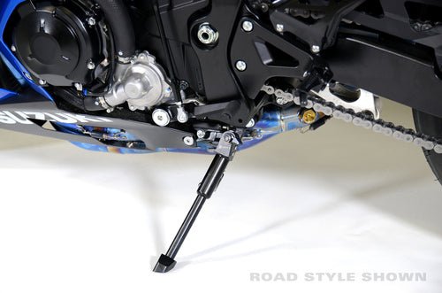 بروكس ستاند جانبي نمط الطريق - أسود (GSX - R 1000 - R (17 - 24)) - BOOST BOX PERFORMANCE Brock’s Performance962881