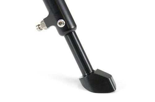 Black Adjustable BrockSTAND Kickstand for Suzuki GSX-R1000/R (2017–2025) – Lightweight Billet Aluminum by Brock’s Performance