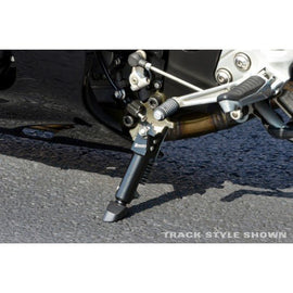 BrockSTAND Adjustable Side Stand – Road Style for Suzuki Hayabusa 1999–2025 (Black)