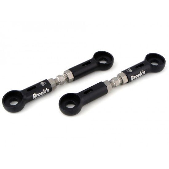 brocks Adjustable Rear Lowering Link for Suzuki Hayabusa (1999–2025) with Inspection Window