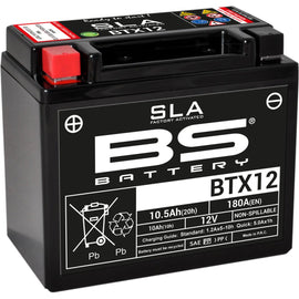 BTX12 SLA BS من بي أس AGM Battery بطارية 12 فولت 10.5 أمبير - BOOST BOX PERFORMANCE BS BATTERYBTX12