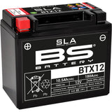BS Battery BTX12 AGM Maintenance-Free Battery - 12V 10Ah 
