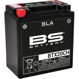 BTX20CH SLA BS من بي أس AGM Battery بطارية 12 فولت 18 أمبير - BOOST BOX PERFORMANCE BS BATTERYBTX20CH
بطارية دراجة نارية