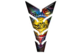 بيوق ملصق حماية خزان الوقود مع رسمة دراجة نارية - BOOST BOX PERFORMANCE Puig Hi - Tech Parts20592N