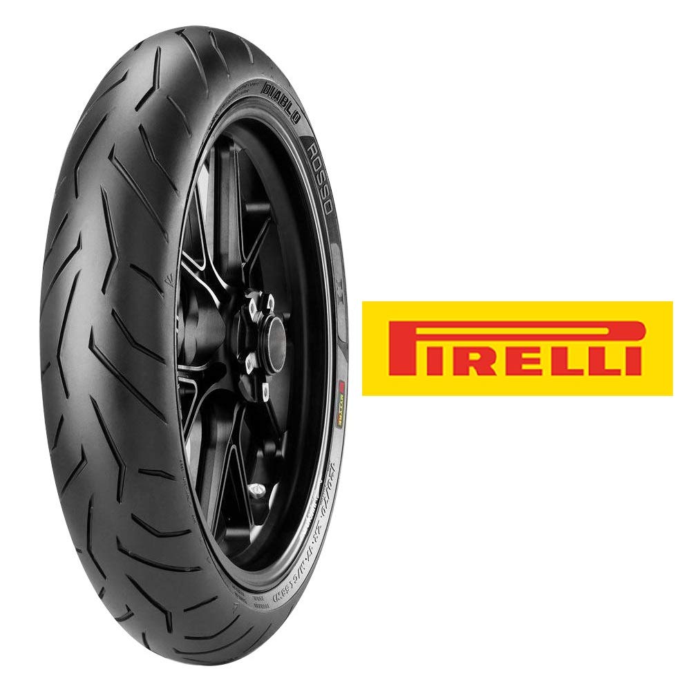 بيريلي إطار أمامي ديابلو تي إم روسو 2 120 - 70 جنط 17 58دابليو تي إل - BOOST BOX PERFORMANCE Pirelli Diablo2291900