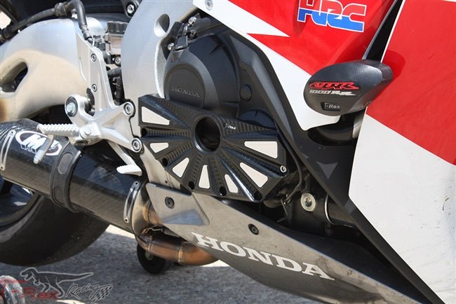 CBR1000RR (12 - 16)T - REX من تيركس No Cut Frame Sliders مجموعة واقيات الهيكل بدون تخريم - BOOST BOX PERFORMANCE T - Rex RacingN37 - 12