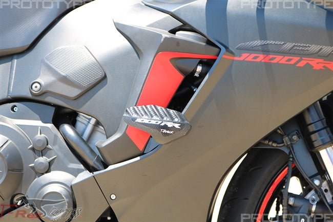 CBR1000RR (17 - 20) T - REX من تيركس No Cut Frame Sliders مجموعة واقيات الهيكل بدون تخريم - BOOST BOX PERFORMANCE T - Rex RacingN37 - 17 - BLK