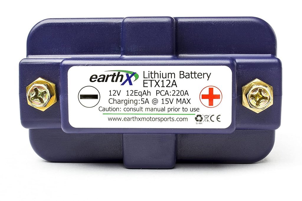 ETX12A EARTHX من إيرث - إكس LITHIUM BATTERY بطارية ليثيوم - BOOST BOX PERFORMANCE earthx batteriesETX12A