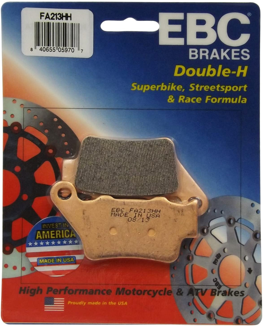 FA213HH إي بي سي فحمات خلفية دابل إتش سينتراد بادس - BOOST BOX PERFORMANCE EBC BrakesFA213HH