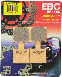 FA417 /4HH إي بي سي فحمات أمامية دابل إتش سينتراد بادس - BOOST BOX PERFORMANCE EBC BrakesFA417/4 HH