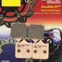 FA604/4HH إي بي سي فحمات أمامية دابل إتش سينتراد بادس - BOOST BOX PERFORMANCE EBC BrakesFA604/4 HH