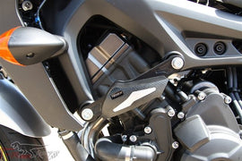 FZ - 09 /MT - 09 (13 - 20) T - REX من تيركس No Cut Frame Sliders مجموعة واقيات الهيكل بدون تخريم - BOOST BOX PERFORMANCE T - Rex RacingN73 - 14BL