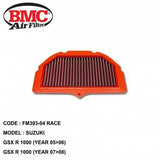 (GSX-R 1000 (05-08)) سوزوكي BMC من بي إم سي RACE FILTER فلتر هواء رياضي