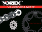 Load image into Gallery viewer, (GSX - R 1000 (2007 - 2008)Vortex Racing من فورتكس chain Sprocket kits طقم جنزير + ساعات - BOOST BOX PERFORMANCE Vortex RacingC7AB98