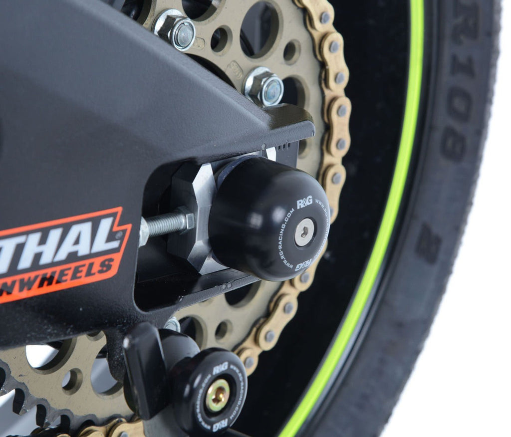 (GSX - R 1000 - R (17 - 24))أر&جي حماية وسط العجلة الخلفية سوزوكي - BOOST BOX PERFORMANCE R&G_RacingSP0076BK