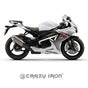 تحميل الصورة في عارض المعرض ، GSX - R 600 &amp; 750 (2011 - 2024) Crazy Iron من كريزي أيرون RACE RAIL كراش كيج - BOOST BOX PERFORMANCE Crazy Iron201818