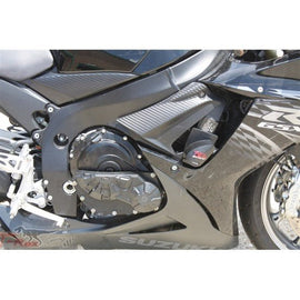 GSX - R 600/750 (11 - 20) T - REX من تيركس No Cut Frame Sliders مجموعة واقيات الهيكل بدون تخريم - BOOST BOX PERFORMANCE T - Rex RacingN59 - 11BL