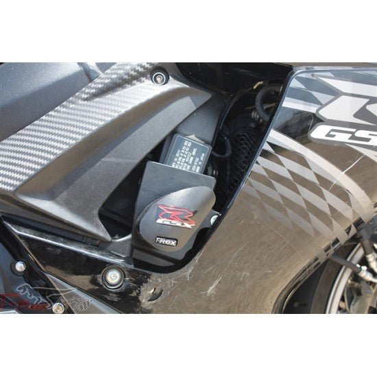 GSX - R 600/750 (11 - 20) T - REX من تيركس No Cut Frame Sliders مجموعة واقيات الهيكل بدون تخريم - BOOST BOX PERFORMANCE T - Rex RacingN59 - 11BL
