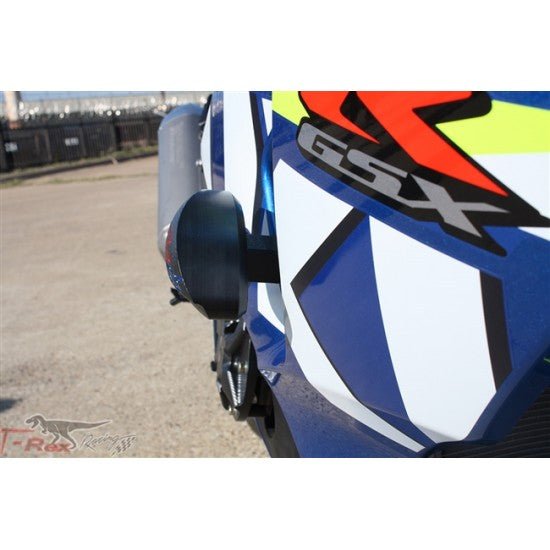 GSX - R1000 (09 - 16) T - REX من تيركس No Cut Frame Sliders مجموعة واقيات الهيكل بدون تخريم - BOOST BOX PERFORMANCE T - Rex RacingN59 - 9B8BL