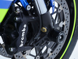 (GSX - R1000/R '09 - 24) أر&جي حماية وسط العجلة الأمامية سوزوكي - BOOST BOX PERFORMANCE R&G_RacingFP0112BK