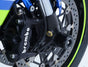 Load image into Gallery viewer, (GSX - R1000/R '09 - 24) أر&amp;جي حماية وسط العجلة الأمامية سوزوكي - BOOST BOX PERFORMANCE R&amp;G_RacingFP0112BK