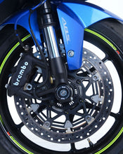 Load image into Gallery viewer, (GSX - R1000/R &#39;09 - 24) أر&amp;جي حماية وسط العجلة الأمامية سوزوكي - BOOST BOX PERFORMANCE R&amp;G_RacingFP0112BK