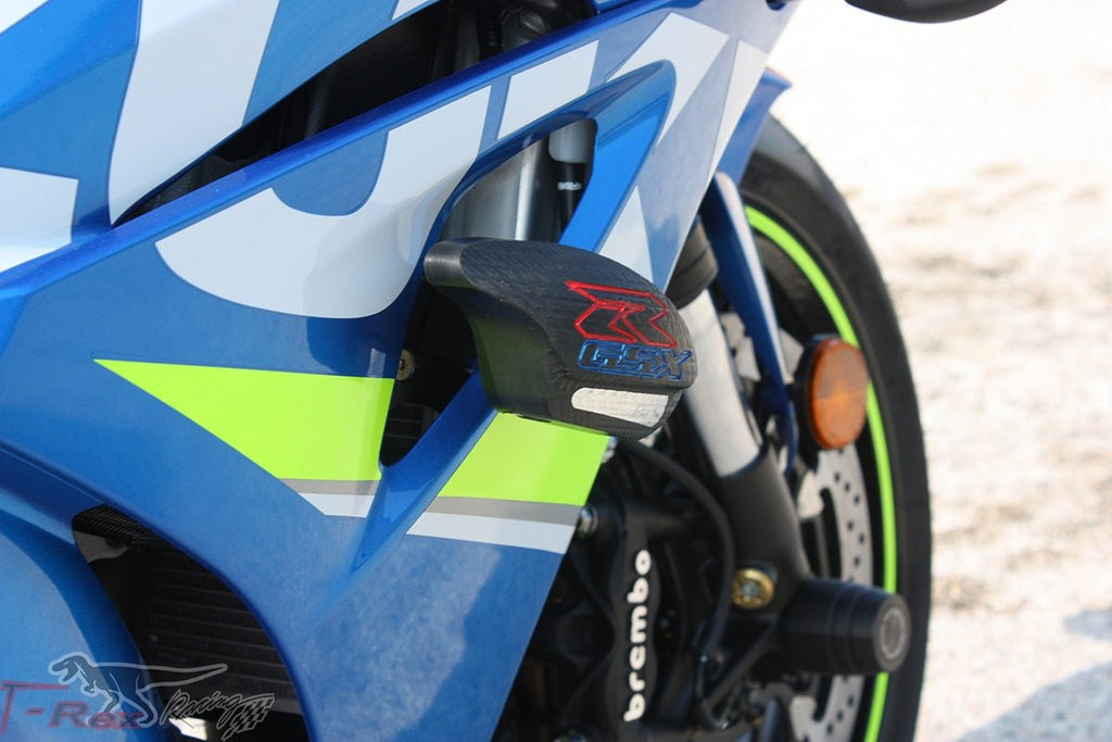 GSX - R1000/R 12 - 22 لسوزوكي T - Rex من تيركس Front Axle Sliders حماية وسط العجلة الأمامية - BOOST BOX PERFORMANCE T - Rex RacingN59 - 17FQ