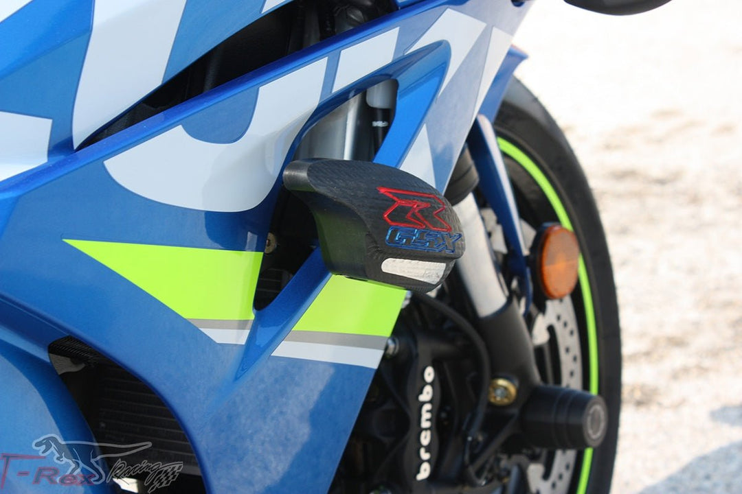 GSX - R1000/R 12 - 22 لسوزوكي T - Rex من تيركس Front Axle Sliders حماية وسط العجلة الأمامية - BOOST BOX PERFORMANCE T - Rex RacingN59 - 17FQ