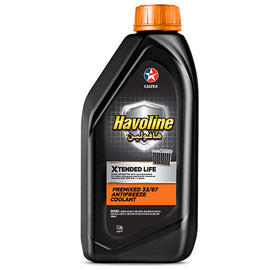 HAVOLINE هافولين ANTIFREEZE COOLANT 1 ماء الرديتر لتر - BOOST BOX PERFORMANCE CALTEX‎2724570475393.0