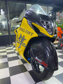 هيابوسا 08 - 22 Montgomery من موتغومري LAND SPEED FENDER مصد أمامي من ألياف الكربون - BOOST BOX PERFORMANCE Montgomery MotorsportsMM - HAY - CARB