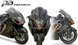 ZERO GRVITY SHORT DOUBLE BUBBLE Suzuki Hayabusa 1300 2022