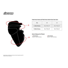 تحميل الصورة في عارض المعرض ، ICON من آيكون FIELD ARMOR STREET حماية الركب أرمور ستريت - BOOST BOX PERFORMANCE Rideicon2704 - 0426