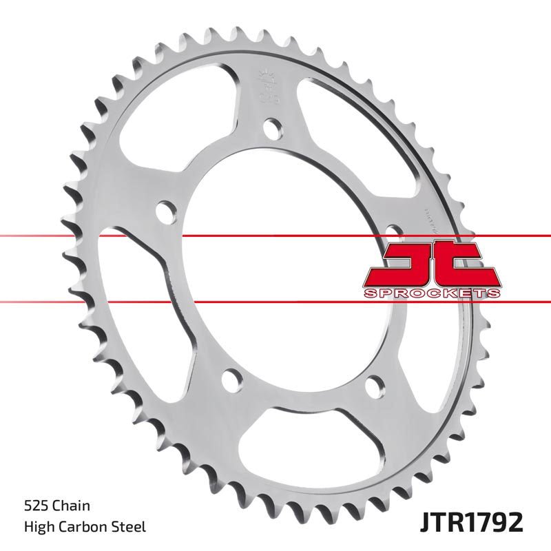 JTR1792 (525) جي تي ترس خلفي من الفولاد الطبيعي - BOOST BOX PERFORMANCE JT SprocketJTR1792 - 42