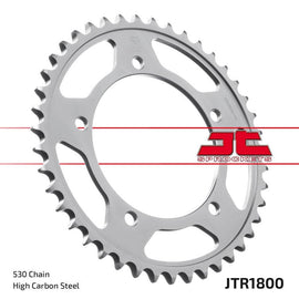 JTR1800 (530) جي تي ترس خلفي من الفولاذ الطبيعي - BOOST BOX PERFORMANCE JT SprocketJTR1800 - 42